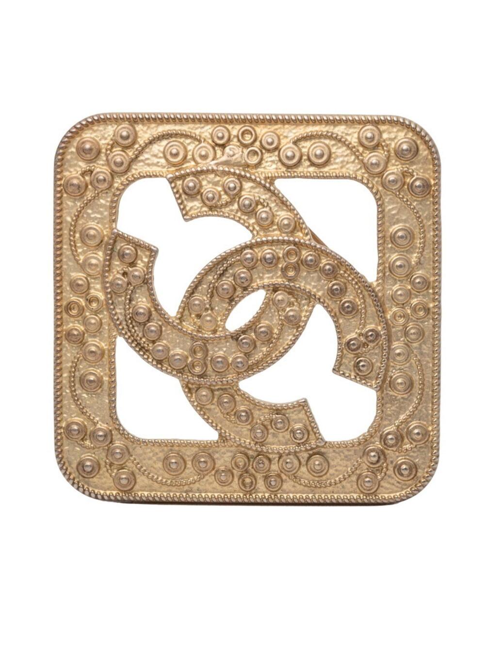 Chanel Cc Logo Brooch Metal #299368C81B
